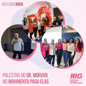 Palestra com Dr. Morvan no Movimento Para Elas