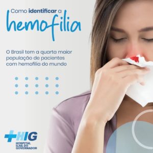 Como identificar a hemofilia